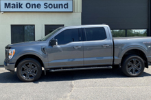 2022 Ford F-150 with professional window tint in North Bay